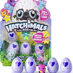 Hatchimals Collectibles 4 Pack + Bonus NWT